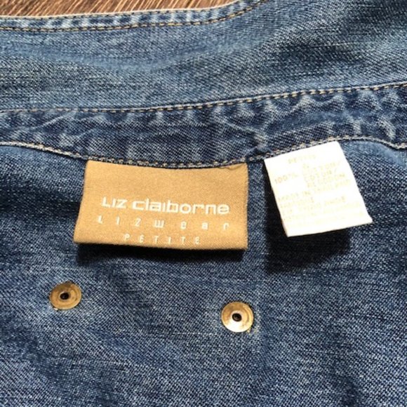 Lizwear Liz Claiborne Denim Dress - Picture 6 of 8